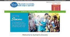Desktop Screenshot of durhamsgrocery.com