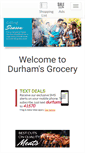 Mobile Screenshot of durhamsgrocery.com